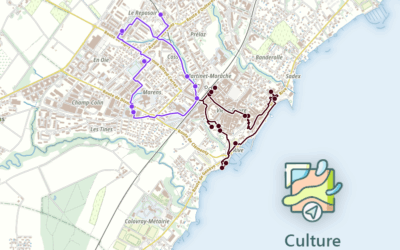 Nouveau thème culture et mise à jour du réseau des transports publics