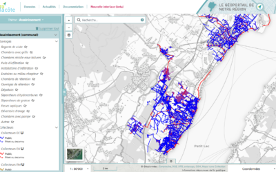 Les données du SITSE disponibles sur Cartolacôte