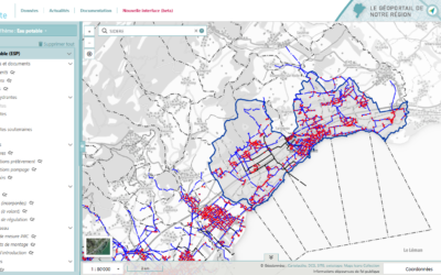Nouveautés : SIDERE, chauffage à distance et fond de plan cadastral